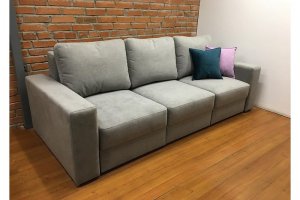 Серый диван для гостиной - Мебельная фабрика «CHESTER»