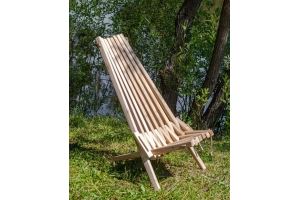 Шезлонг деревянный с веревочными стяжками - Мебельная фабрика «ЛЕТТА»