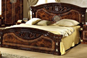 Шикарная кровать в спальню Рома - Мебельная фабрика «Диа мебель»