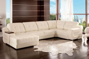 Шикарный белый диван Monterey  - Мебельная фабрика «Möbel&zeit»