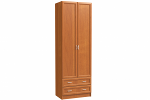 Шкаф 2-х дверный с 2-мя ящиками - Мебельная фабрика «Континент»