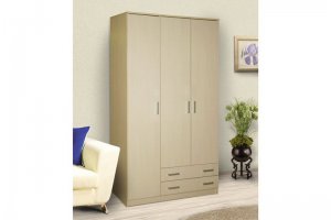 Шкаф 3-х дверный с ящиками - Мебельная фабрика «ГК Континент мебели»