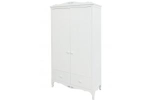 Шкаф белый классический Хельга-3 - Мебельная фабрика «Кавелио»