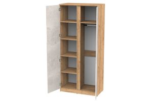 Шкаф БЕНТОН комби 993х2200х520 - Мебельная фабрика «Милана»