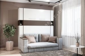 Шкаф-кровать с диваном Добрава - Мебельная фабрика «Деталь Мастер»