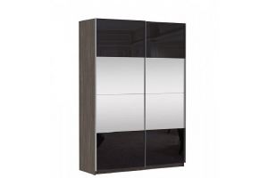 Шкаф-купе 2-дверный Innovo Venge White Mirror - Мебельная фабрика «Askona»