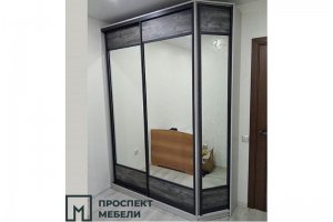 Шкаф-купе зеркальный - Мебельная фабрика «Проспект мебели»