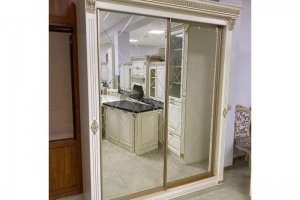 Шкаф-купе зеркальный Чикаго - Мебельная фабрика «Firdaus»