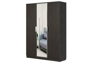 Шкаф Марсель 150 см Венге Зеркало - Мебельная фабрика «Фокус»