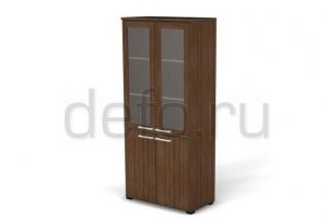 Шкаф-витрина модуль Кубо - Мебельная фабрика «ДЭФО»