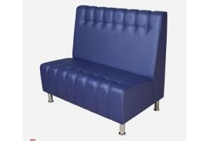 Синий диван Генрих Д12 - Мебельная фабрика «Дебют»
