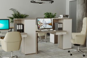 Стол компьютерный в офис - Мебельная фабрика «МЭРДЭС»