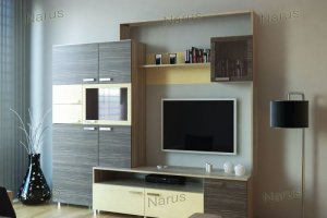 Современная небольшая гостиная Джулс 2 - Мебельная фабрика «НАРУС»