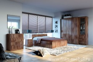 Современная стильная спальня Долорес - Мебельная фабрика «Фран»