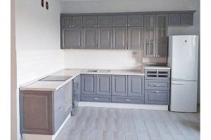 Современный серый кухонный гарнитур - Мебельная фабрика «Мастер Мебель-М»