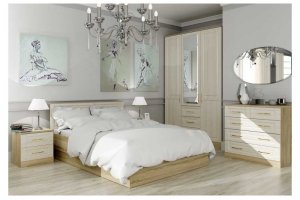 Спальня классика МДФ 4 - Мебельная фабрика «Фаворит»