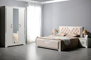 Спальня Луиза белая - Мебельная фабрика «Кубань-Мебель»