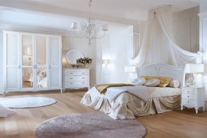 Спальня массив дуба Флорентина 2 - Мебельная фабрика «Пинскдрев»