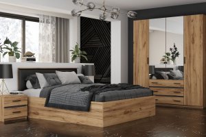 Спальня в стиле лофт Модерн 7 - Мебельная фабрика «Элна»