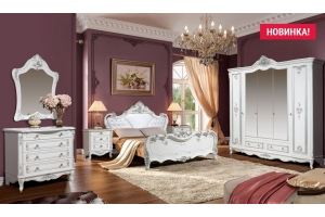 Спальня Роза 5К с комодом - Мебельная фабрика «Форест Деко Групп»