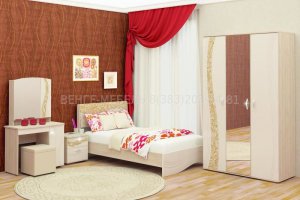 Спальня Соната 8 для девочки - Мебельная фабрика «ВЕНГЕ»