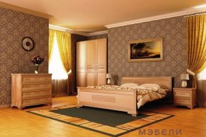Спальный гарнитур массив Классика - Мебельная фабрика «МЭБЕЛИ»