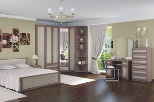 Спальный гарнитур Люкс 40 - Мебельная фабрика «Визит»