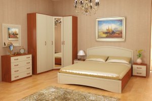 Спальный гарнитур МДФ 15 - Мебельная фабрика «Алекс-Мебель»