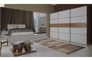 Спальный гарнитур со шкафом-купе - Мебельная фабрика «MGS MEBEL»