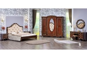 Спальный гарнитур Виттория орех - Мебельная фабрика «Fortuna Home»