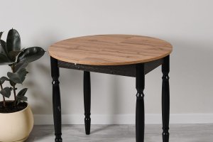 Стол обеденный круглый ст06 с резными ножками - Мебельная фабрика «VALERIA»