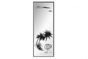 Стекло с пескоструйным рисунком 33 - Оптовый поставщик комплектующих «Мир стекла»