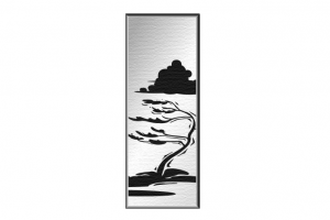 Стекло с пескоструйным рисунком 45 - Оптовый поставщик комплектующих «Мир стекла»