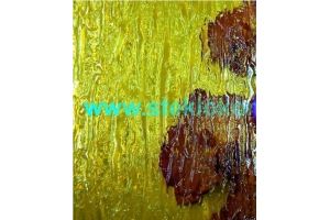 Стекло рифленое Сельвит Водопад желтый - Оптовый поставщик комплектующих «Стеклокомплект»