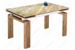Стеклянный стол Давос - Импортёр мебели «Woodville»
