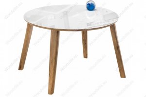 Стеклянный стол Семвэлл раскладной - Импортёр мебели «Woodville»