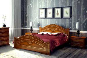 Стильная кровать Афродита - Мебельная фабрика «ДАРИНА»