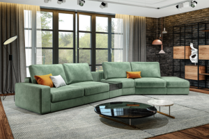 Стильный диван San-Paulo New - Мебельная фабрика «Ангажемент»
