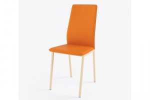 Стильный стул из экокожи Квирк - Мебельная фабрика «MAMADOMA»