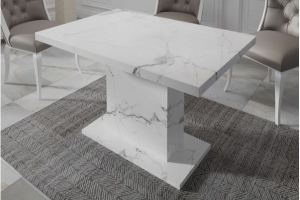 Стол 3D Белый мрамор - Мебельная фабрика «Akrolux»