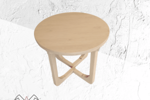 Стол из дерева круглый раскладной - Мебельная фабрика «Геометрия ЛОФТ»