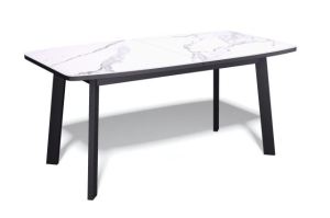 Стол Kenner AA1400 черный/керамика белая - Мебельная фабрика «КЕННЕР»