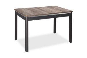 Стол обеденный Cubo Dark (ножки gray) - Мебельная фабрика «ВЕРОС»