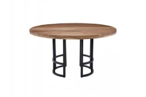 Стол деревянный круглый обеденный  Рэйс - Мебельная фабрика «WOODGE»