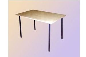 Стол обеденный на металлокаркасе - Мебельная фабрика «Мартис Ком»