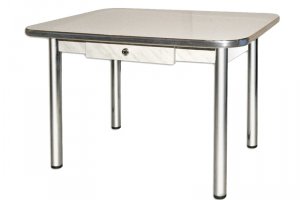 Стол обеденный Ода с ящиком - Мебельная фабрика «GlassArt»