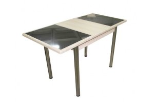 Стол обеденный с керамогранитными вставками Гранд 14 - Мебельная фабрика «Гранд-МК»