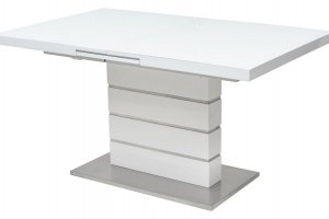 Стол Quadro белый глянец Раскладной - Импортёр мебели «М-Сити»