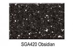 Столешница из мраморного агломерата SGA420 Obsidian - Оптовый поставщик комплектующих «Каменный профиль»