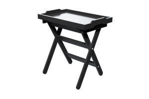 Столик с подносом Лотос черный - Мебельная фабрика «Мебелик»
